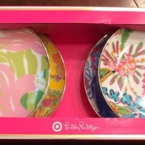 Lilly Pulitzer appetizer plates